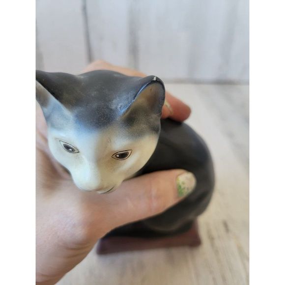 cat statue figurine decor kitten stands - Picture 8 of 8